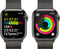 Apple Watch Series 9 - Smartwatch - GPS + Cellular - 41mm - RVS - Milanees bandje Grafiet