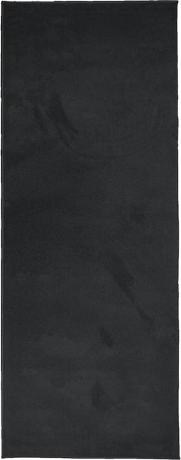 vidaXL - Vloerkleed - OVIEDO - laagpolig - 80x200 - cm - zwart