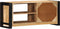 vidaXL - Tv-meubel - 80x30x35 - cm - massief - ruw - mangohout