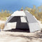 vidaXL - Strandtent - 2-persoons - waterdicht - snelontgrendeling - grijs