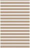 vidaXL - Zebra - Blind - 145x200 - cm - stofbreedte - 140,9 - cm - polyester - zandbruin