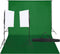vidaXL - Fotostudioset - met - verlichtingsset - en - achtergrond