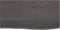 vidaXL - Wandschap - 60x30x2 - cm - behandeld - massief - eikenhout - donkerbruin