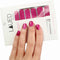LAUED Nagelstickers - Nail Wraps - 16 Extreem Dunne Nagellak Stickers - Manicure Nail Art Folie - Sparkling Rose