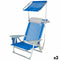 Strandstoel Aktive Blauw 47 x 67 x 43 cm (2 Stuks)
