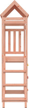 vidaXL Speeltoren met ladder en rotswand 52,5x110,5x214 cm douglashout