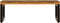 vidaXL - Salontafel - 100x50x35 - cm - massief - gerecycled - hout - en - staal