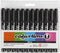 Colortime stift, 5 mm lijn, zwart, 12 stuks