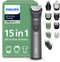 Philips Multigroom MG7921/15 - Trimmerset - 19 Opzetstukken - Zwart/Grijs