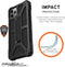 Urban Armor Gear Monarch - Flip cover - MIL STD 810G - Zwart