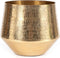 De Gehamerde Planter - Messing - L