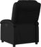 vidaXL Relaxfauteuil - Handmatige relaxfunctie - Zwart