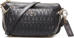 Guess Arie Double Pouch Crossbody - 2 tassen in 1 - Zwart