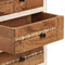 vidaXL - Ladekast - 45x30x105 - cm - massief - gerecycled - hout