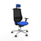 Bureaustoel Piqueras y Crespo D086G2H Blauw