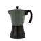 Bidasoa Vera - Italiaanse Koffiepot - 12 kopjes - Groen Metaal