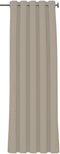 Kant en Klaar Gordijn verduisterend - met ringen - 140 x 240 cm - Dune - Zandkleurig