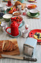 CABANAZ - bord, keramiek, SMALL PLATE, doorsnede 15.6 cm, blauw