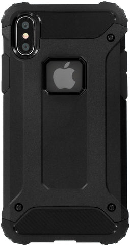 Mobiparts Rugged Shield Case - Apple iPhone X iPhone XS - Maximale bescherming - Zwart