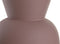 Vaas DKD Home Decor 19 x 19 x 51,5 cm Beige Roze Ijzer (2 Stuks)