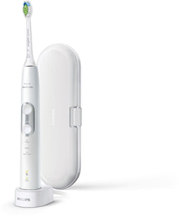 Philips HX6877/28 - Sonische elektrische tandenborstel - Poetsdruksensor en 3 standen - Wit/zilver