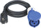 REV 0577750555 Stroom Verlengkabel 16 A Zwart 1.50 m H07RN-F 3G 1,5 mm²