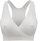 Medela Keep Cool Sleep bh - Naadloze voedings- en zwangerschapsbh - Ademend Soft Touchmateriaal - Wit - Maat L