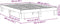 vidaXL - Bedframe - zonder - matras - 160x200 - cm - massief - hout - eiken