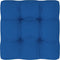vidaXL - Palletkussen - 70x70x12 - cm - stof - koningsblauw
