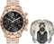 Philipp Plein Nobile - Heren Horloge - Chronograaf - Roségoud