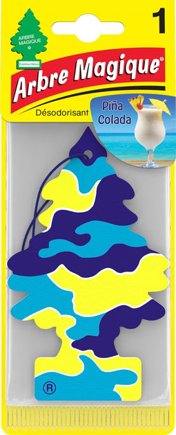 Wunderbaum Pina Colada - Luchtverfrisser - Voor in de auto - Blauw