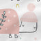 Gewatteerd beddengoed met ritssluiting HappyFriday Moshi Moshi Best Buddies Multicolour 105 x 200 cm
