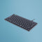 R-Go Tools Compact Break - Ergonomisch Toetsenbord QWERTY UK - Bedraad - Zwart