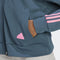 adidas Future Icons 3-Stripes Ritshoodie - Dames - Losvallend model - Turquoise - L