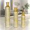 Set van 3 Decoratieve Vloervazen Goud/Wit - 65/53/41 cm