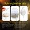 Giftmas kerstverlichting - LED Hangdecoratie - Warm Wit - Timerfunctie - Op Batterijen