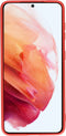 Mobiparts Galaxy S21 - Silicone Cover - Soft-touch - Rood
