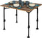 Eurotrail Rochefort - Campingtafel - Verstelbaar aluminium frame - Houtlook
