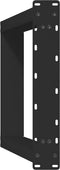 vidaXL - Eettafelpoten - 2 - st - U-vormig - 50x(72-73) - cm - staal - zwart