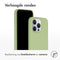Accezz Liquid Silicone Backcover - MagSafe - Schokabsorberend - Groen (iPhone 15 Pro Max)