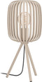 EGLO Romazzina - Tafellamp - E27 - Ø 20 cm - Driepoot - Zandkleur