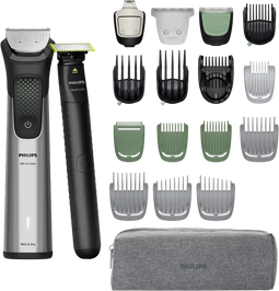 Philips MG9557/15 - Multigroom Series 9000 - 27 lengtestanden - Grijs