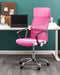 DESIGN - Bureaustoel - Roze - Mesh