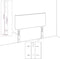 vidaXL - Hoofdborden - 2 - st - 80x5x78/88 - cm - stof - crèmekleurig
