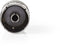 Nedis CSGB40942ME - Coax adapter - Verbinding voor 2 coaxkabels - Zilver