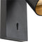 Wall light Nuo | black - gold inside
