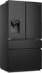 Hisense RF728N4SBFE - Amerikaanse Koelkast - NoFrost Water- en IJsdispenser - Zwart