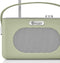 Swan Draagbare Retro Radio DAB+ - Groen - met Bluetooth
