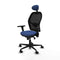 Jorquera Piqueras y Crespo 3D036N1 - Bureaustoel met hoofdsteun - Verstelbare hoogte ademend marineblauw