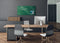 Sigel glasmagneetbord - Artverum - 91x46cm - groen - Palm Leaf - SI-GL371